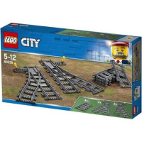 LEGO 60238 City Trains Wissels 6 stuks uitbreidingsset
